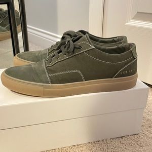 Cap-Toe Canvas and Nubuck Sneakers